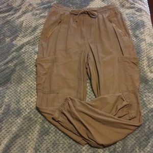 Hollister gray cargo pants